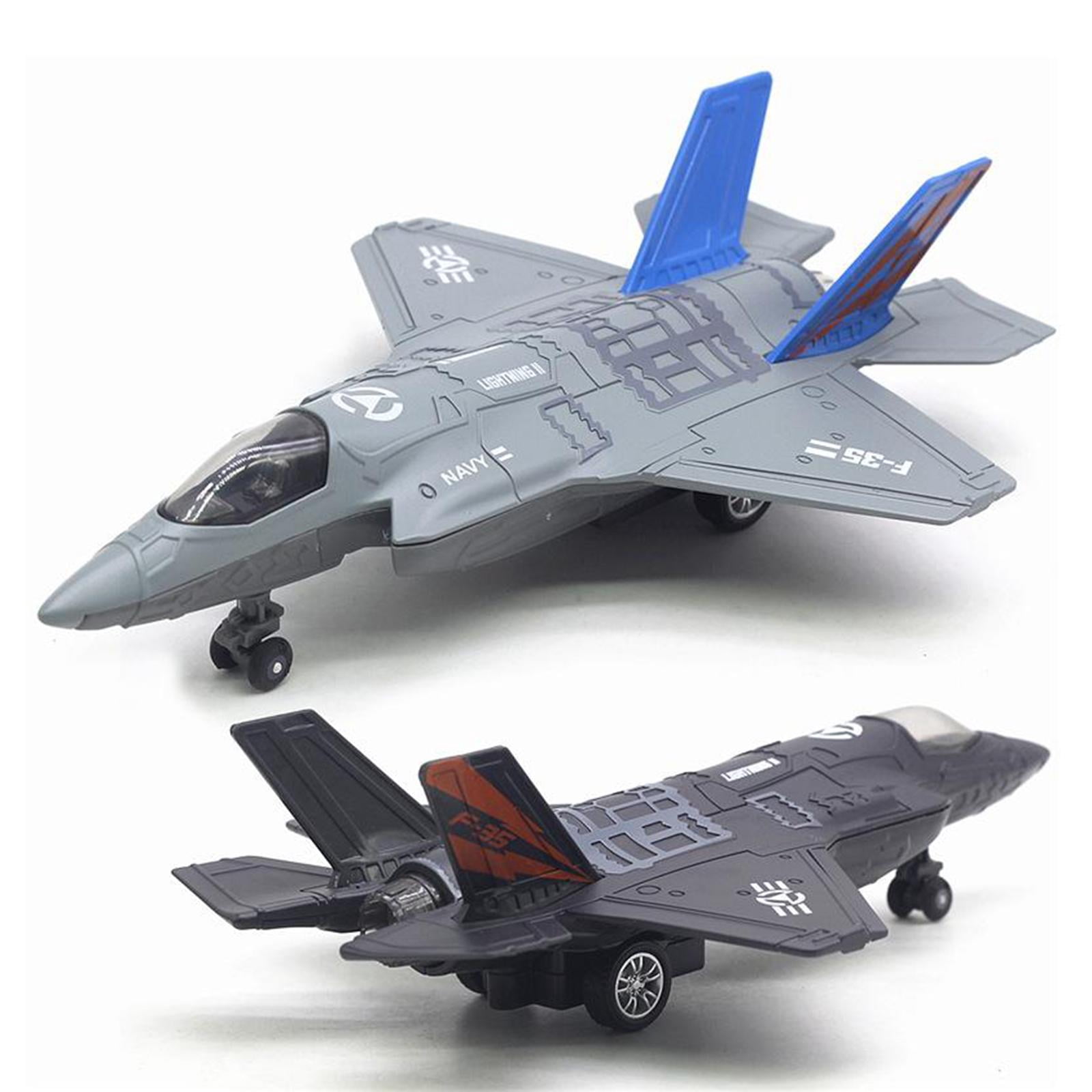 Modèle moulé sous pression d'avion de chasse J-20 à l'échelle 1/100