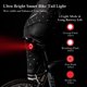 thumbnail image 2 of Luz trasera inteligente para bicicleta, luz trasera con sensor de freno, encendido y apagado automático, impermeable, recargable por USB, linterna de advertencia LED ultrabrillante, accesorios, 2 of 4
