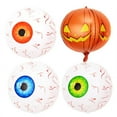 thumbnail image 4 of 4D Scary Eyeball Decorations Balloons  Plastic Balloon Props Bloodshot Eyeballs, 4 of 4