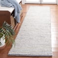thumbnail image 2 of SAFAVIEH Martha Stewart Natura Striped Runner Rug, Ivory/Blue, 2'3" x 9', 2 of 8