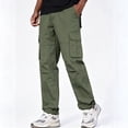 thumbnail image 2 of Men's Cargo Pants Lightweight All Terrain Casual Outdoor Work Pants S-XXL, 2 of 10