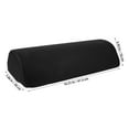 thumbnail image 2 of IBASETOY Pillow for Legs When Sleeping 2Pcs with Half Cylinder Shape for People with Leg or Foot Issues in Black Color, 2 of 8