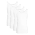 thumbnail image 1 of GÖTZBURG Conjunto de 2 Chalecos para Hombre - Costilla Fina, Conjunto de Ropa Interior, Puro Algodón Blanco XL (X-Large), 1 of 5
