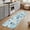 White Dark Blue, variant on Large Area Rug 63"x78.7", Blue Turtle Coastal Absorbent Non Slip Indoor Outdoor Carpet, Coral Beach Nautical Ocean Low Profile Floor Rug Doormat for Home Living Room Dining Room Bedroom Office