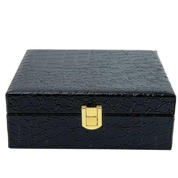 Empty Wooden Humidor Decorative Box Portable Carrier for Travel