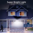 thumbnail image 3 of Outdoor Solar Lights 4 Pack Lighting Angle Upgrade Solar Wall Light, 3 of 5