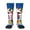 2 Black-2, variant on Cool Lobster Surfing Print Compression Socks for Both Men And Women for Running, Travel, Flight, Nurse