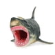 thumbnail image 2 of Modelo de tiburón prehistórico de juguete Megalodon flotando en el agua, 2 of 2