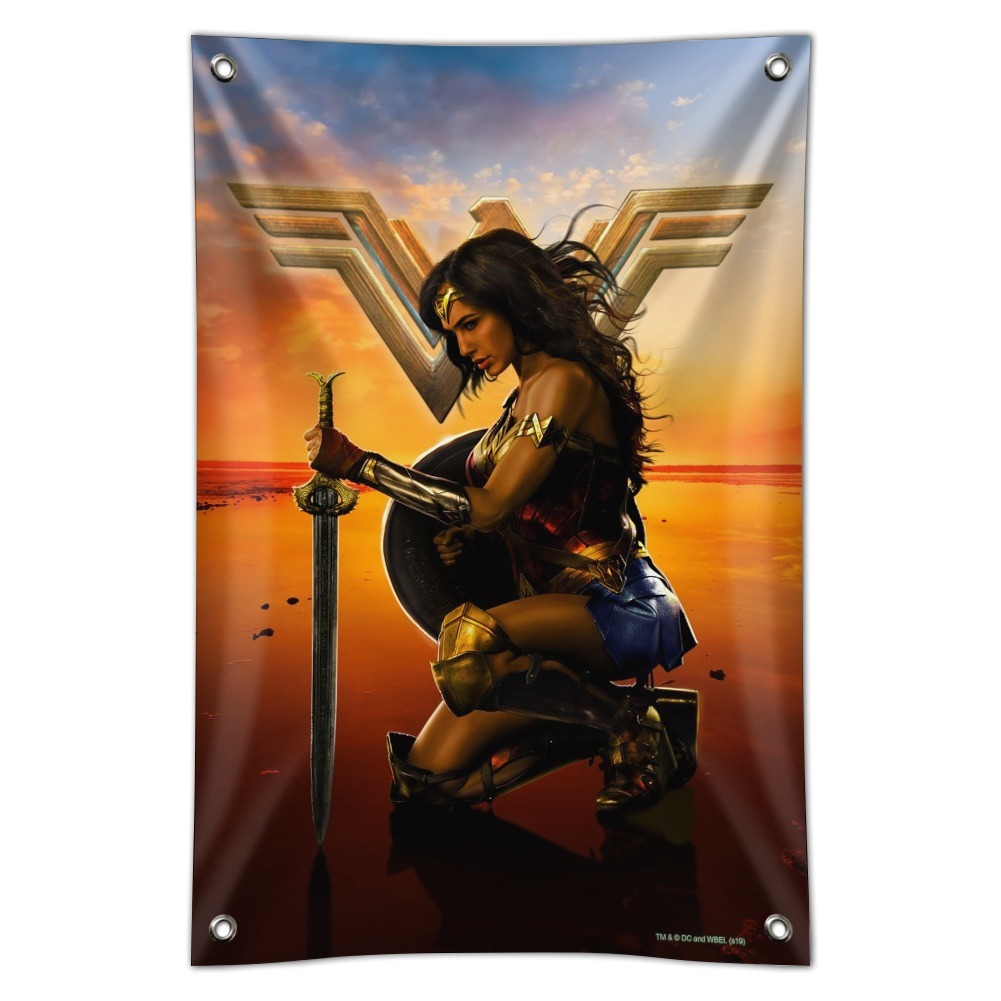 Wonder Woman Movie Poster Home Business Office Sign