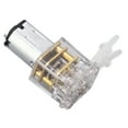 thumbnail image 1 of Micro Peristaltic Pump, Metal Self Priming Pump, Transparent Shell Compact DC Brush Motor Three Rollers Hose Connection For Water Pump, 1 of 8