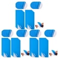 thumbnail image 3 of Eigraketly Parche para revestimiento de piscina de 20 piezas, autoadhesivo impermeable, pegatinas rectangulares de PVC para barcos, suministro de Type1, 3 of 5
