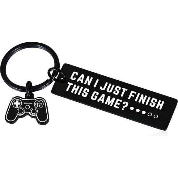 Funny Keychain for Boyfriend Husband Valentines Day Gift for Him Men Christmas Stocking Stuffers for Teen Boys Son Gamer Gift Teenager Boy Birthday Gift Game Lover Gift Keychain Accessories for Friend