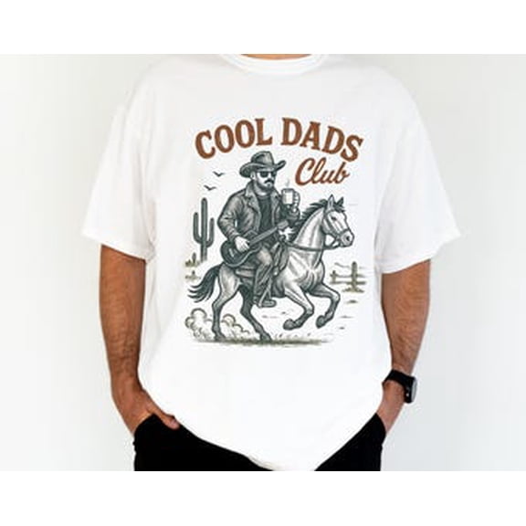 Tiny Nest Cool Dads Club Shirt, Cowboy T-Shirt, Husband Shirt, Gift For Him, Father'S Day Gift, Daddy Shirt, Dad To Be Gift , Gift For Friend
