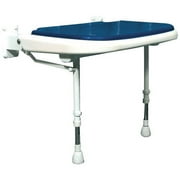 ARC DS4110-BU Deluxe Wide Seat without Back and Arms, Blue