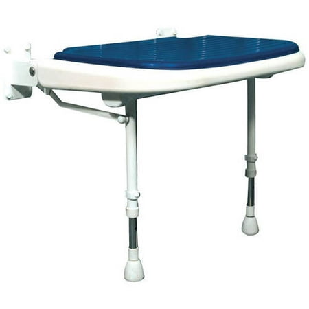 ARC DS4110-BU Deluxe Wide Seat without Back and Arms, Blue