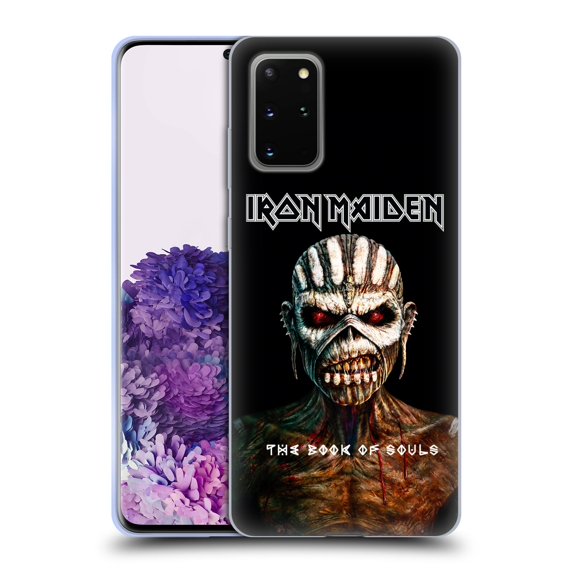 Head Case Designs Officially Licensed Iron Maiden Album Covers The Book Of Souls Soft Gel Case Compatible with Samsung Galaxy S20+ / S20+ 5G