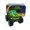 green, variant on DEBGFS Kid Car Monster Machines Super Stunts Blaze Boys Kids Truck Car Gift Toy Child,lightgreen,6.5*7.5*6cm