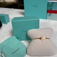 thumbnail image 1 of TIFFANY T WIRE BRACELET 18K Rose Gold, Size Medium., 1 of 5