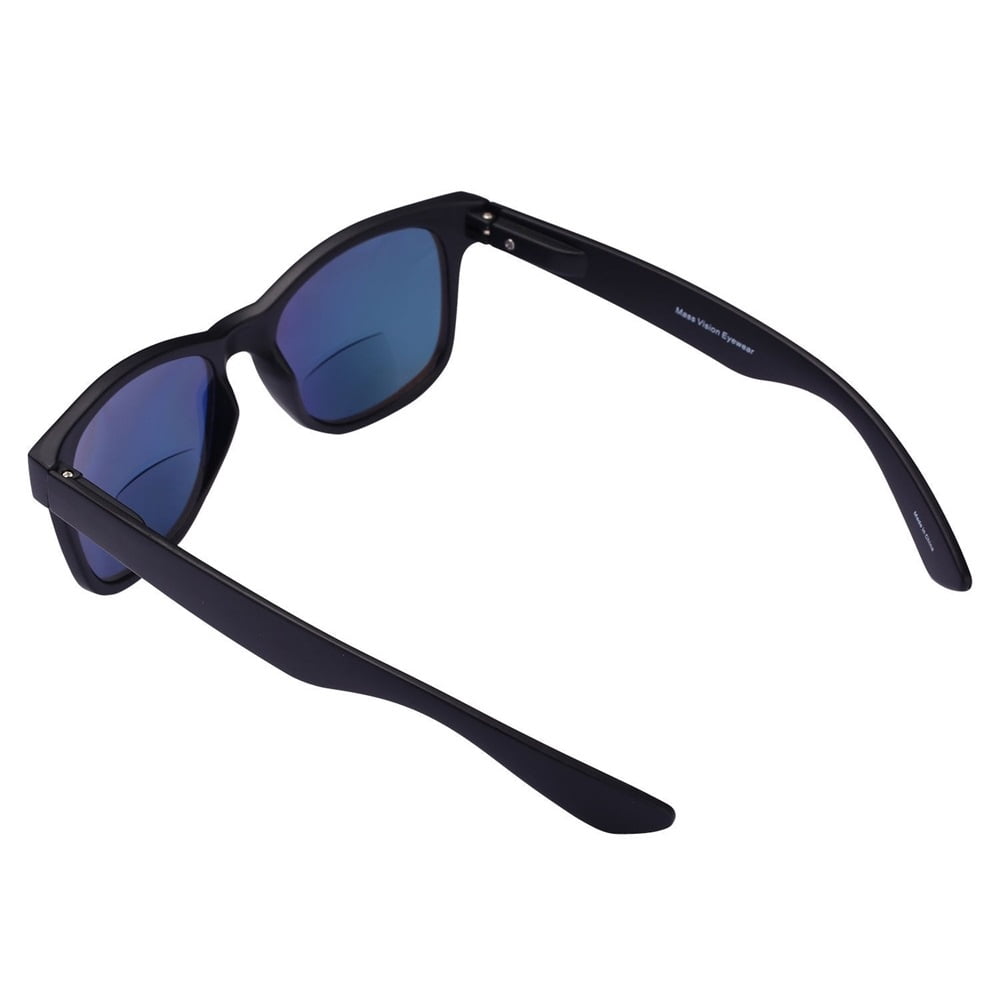3 Pair of Classic Bifocal Reading Sunglasses For Men And Women Reading Glasses - Blue/Blue - 3.00