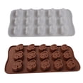 thumbnail image 2 of Best Bargains Love-Shaped Silicone Chocolate Mold for Valentine's Day - 15 Cavity Non-Stick Heart Design Candy Making Mold - Perfect for DIY Chocolate Treats, Baking & Romantic Desserts - Easy, 2 of 5