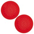 thumbnail image 2 of Homerr Car Water Coasters Silicone Car Coasters Car Cup Holder Inserts - 2/4Pcs, Great Friction Texture, Non-Slip, Heat-Resistant, 2 of 11