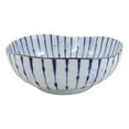 thumbnail image 5 of Pack Of 4 Fubuki Tokusa Made In Japan Round Flair Deep Plates Shallow Bowls 44oz, 5 of 10