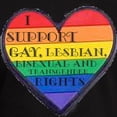 thumbnail image 3 of CafePress - I Support GLBT Rights Men's Fitted T Shirt (Dark) - Men's Fitted T-Shirt, 3 of 4