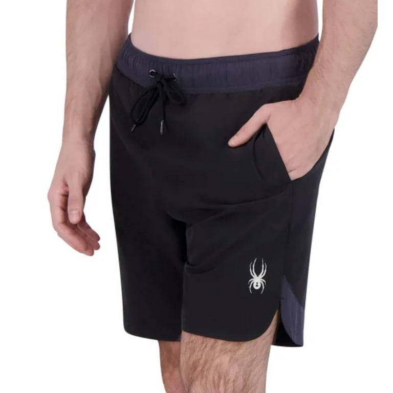 Spyder Pantaloncini Da Bagno Uomo UPF 30+ - Asciugatura Rapida, Elasticizzati, Con Tasca Posteriore Con Cerniera