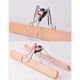 thumbnail image 3 of Wooden trouser hangers on solid wooden hangers without clamp marks - original wood, 17 x 25 x 2.5 cm, 5 pcs, 3 of 4