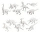 thumbnail image 3 of Kit de pintura de dinosaurios de bricolaje | 12 figuras de dinosaurios de yeso | Set de Artes y Oficios | Incluye pinturas y rotuladores | Moldes de yeso blanco | Suministros creativos de dibujo y, 3 of 7