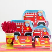 Firefighter Birthday Party Supplies Kit