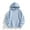 Light Blue, variant on FDGIU Men's 2025 Fleece Hoodie - Long Sleeve Classic Pullover with Pocket, Lightweight Casual Streetwear for Fall Pullover