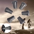 thumbnail image 2 of Extremos de goma para bastones de trekking y caminatas, perfectos para aventuras de senderismo, compatibles con bastones de trekking Juego de 6 puntas para bastones de senderismo, 2 of 5