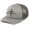 Grahite/Graphite, variant on Mens Christian Redeemed Embroidered Rope Hat Foam Front Mesh Back Trucker Hat, White/Navy/Red