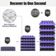 thumbnail image 4 of 12 Pack Sound Proof Foam Panels,acoustic Foam Panels High Density Sound Absorption Pyramid Studio T, 4 of 5