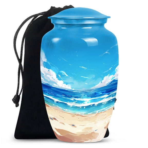 SUBSH Cremation Urn Human Ashes - Decorative Urns - Cremation Memorial - Adult Cremation Urns - Urn for Human Ashes