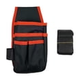 thumbnail image 4 of Colaxi Waist Belt Tool Storage Pouch Organizer Construction Tool Portable Multi Purpose Construction Tool Holder Pouch Men and Women Red, 4 of 9