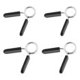 thumbnail image 2 of Barbell Clamp Spring Clip Collar For Dumbbell Gym Athletes Secure Weight Plates 4Pcs, 2 of 3