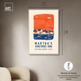 thumbnail image 5 of Martha's Seaside Canvas Print Art Print Posters by Art Remedy, White Frame, 30 x 45, 5 of 7