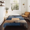 thumbnail image 4 of Navy Blue Brown Wood Large Tapestry for Bedroom Wall Hanging Tapestry, Farmhouse Vintage Wooden Ceiling Backdrop Tapestries Poster Blanket Wall Decor for Teens Room Living Room Dorm 85" x 90", 4 of 8