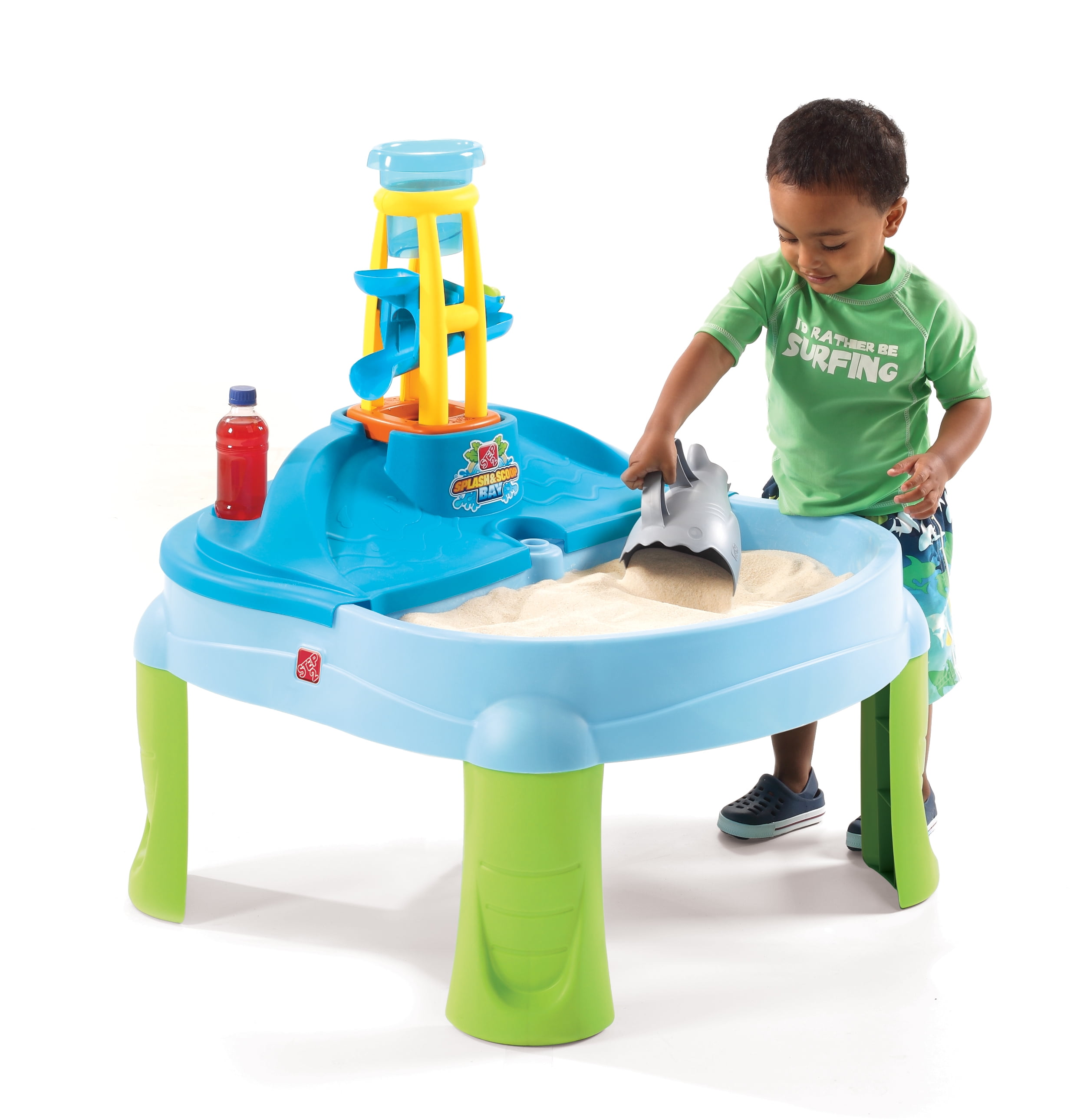 Step2 Sandbox Splash N Scoop Bay Water Table With 5