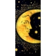 thumbnail image 2 of Sun Moon Tapestry Wall Hanging Stars Space Psychedelic Black and White Wall Tapestry Wall Tapestry for Bedroom Home Wall Décor 30 X 40 Inches, 2 of 4