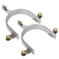 thumbnail image 4 of FLAMEEN Stainless Steel Riding Horse Spurs, Roping Spurs,Horse Spurs Stainless Steel Riding Horse Roping Spurs With Brass Gear For Men, 4 of 8