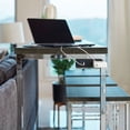 thumbnail image 3 of Cassidy 4-piece Counter Height Dining Table Set Dark Oak, 3 of 4