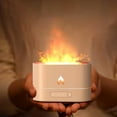 thumbnail image 5 of Flamme Diffuseur D'air Flamme Aroma Diffuseur Home USB Ultrasonique Atomisant Humidificateur Flamme Diffuseur Huile Essentielle Blanc, 5 of 5