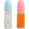 thumbnail image 1 of Mommy & Me Magic Bottles - 2 Baby Doll Bottles, Disappearing Milk and Juice Bottles Large Size Especially Bigger for Toddlers, 1 of 5