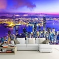 thumbnail image 1 of Papier Peint 3D Divers Ville de Hong Kong SKU WAL0327, 1 of 1