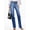 LC7875136-P5, variant on Womens Wide Leg Jeans Stretchy High Waisted Trendy Baggy Denim Trousers with Pockets LC7875136-P4 XL