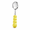 Fruit green round spoon, variant on Colorful Beaded Ceramic Handle Stainless Steel Cutlery Set - Creative Sugar Gourd Shaped Spoon Fork for Home Dining