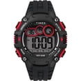thumbnail image 3 of Timex Men's Big Digit DGTL 48mm Black/Gray/Red Watch, Silicone Strap, 3 of 3